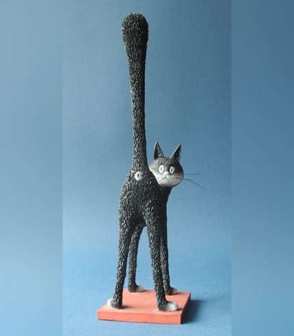 DUB21 Il Terzo Occhio Statuetta Dubout Gatti Parastone