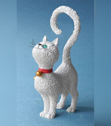 DUB75 Cosa c'è per Cena Statuetta Dubout Gatti Parastone