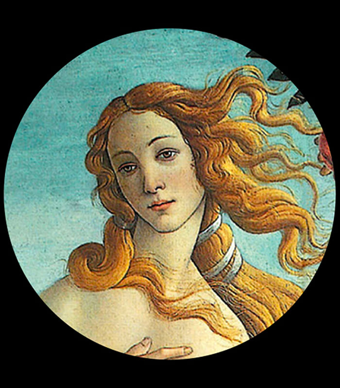 PBOT1 La Nascita di Venere - Botticelli Fermacarte Arte Museo Parastone