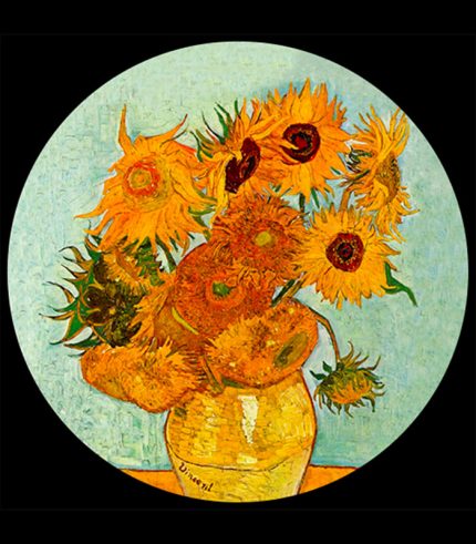 PGOG1 Girasoli - Van Gogh Fermacarte Arte Museo Parastone
