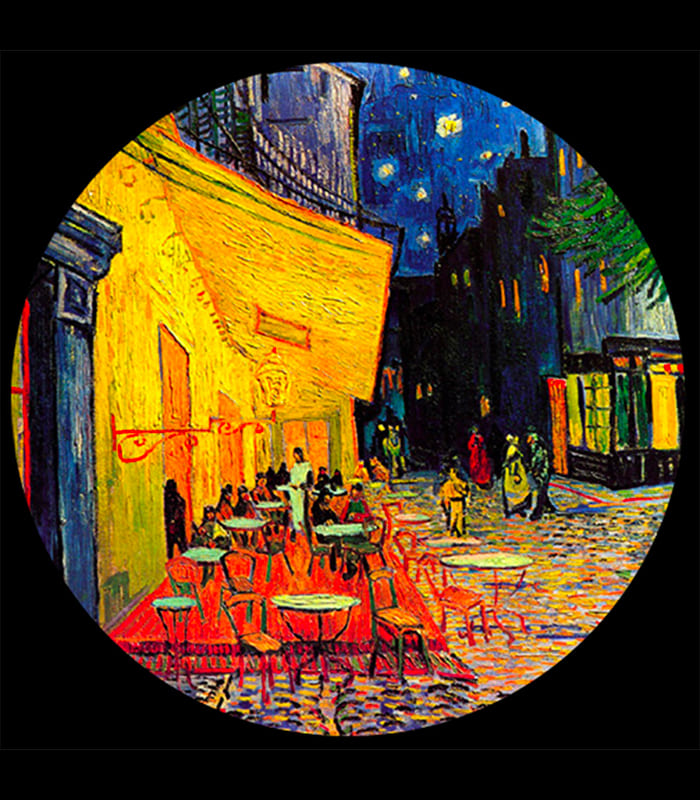 PGOG3 Terrazza del Caffè la Sera - Van Gogh Fermacarte Arte Museo Parastone