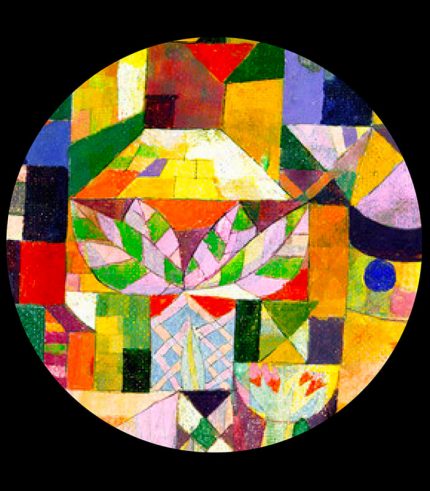 PKLE1 Vista Giardino - Klee Fermacarte Arte Museo Parastone