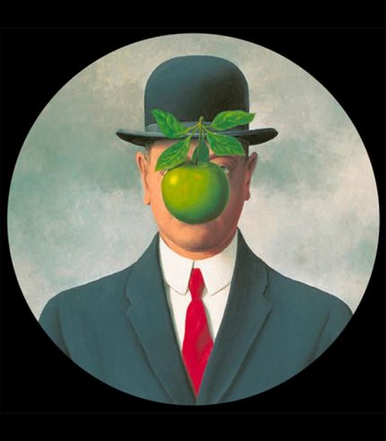 PMAG1 Il figlio dell'Uomo - Magritte Fermacarte Arte Museo Parastone