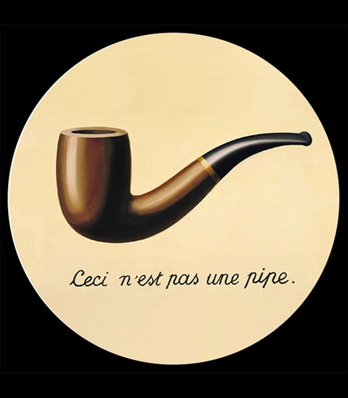 PMAG3 Questa non è una Pipa – Magritte Fermacarte Arte Museo Parastone
