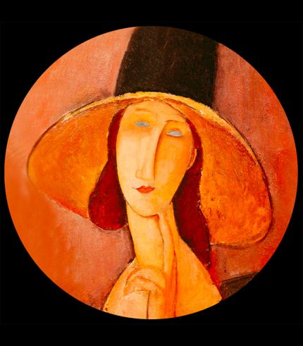 PMOD1 Jeanne Hébuterne – Modigliani Fermacarte Arte Museo Parastone