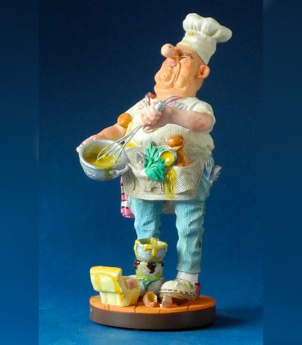 PRO32 Statuetta Chef Cuoco Profisti Parastone