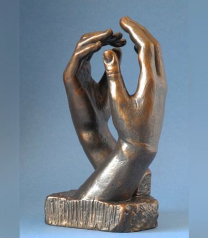 RO26 La Cattedrale – Rodin Statuetta Arte Museo Parastone